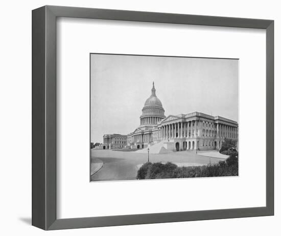 'The Capitol, Washington', 19th century-Unknown-Framed Photographic Print