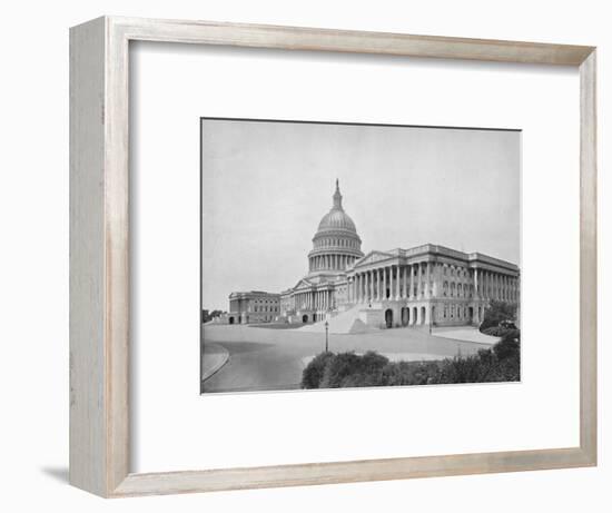 'The Capitol, Washington', 19th century-Unknown-Framed Photographic Print