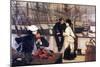 The Captain and His Girl-James Tissot-Mounted Art Print