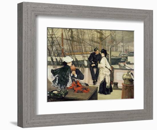 The Captain and the Mate, 1873-James Tissot-Framed Giclee Print