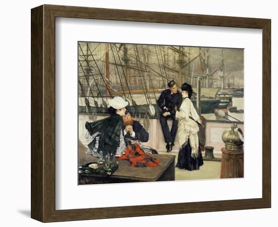 The Captain and the Mate, 1873-James Tissot-Framed Giclee Print