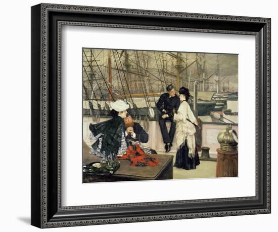 The Captain and the Mate, 1873-James Tissot-Framed Giclee Print