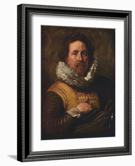 The Captain of the Guard, c1619-1541, (1937)-Anthony Van Dyck-Framed Giclee Print