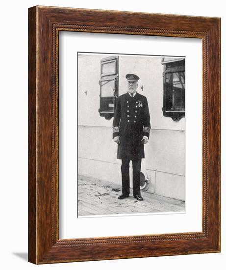 The Captain of the Ss Titanic, Captain E J Smith-null-Framed Photographic Print