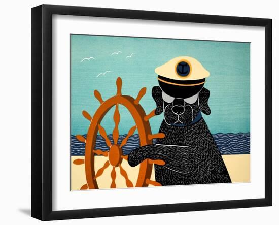 The Captain-Stephen Huneck-Framed Giclee Print