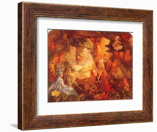 The Captive Robin, 1880-John Anster Fitzgerald-Framed Giclee Print