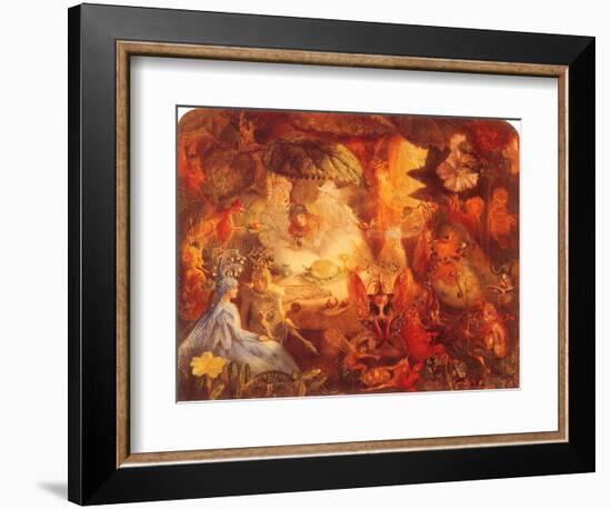 The Captive Robin, 1880-John Anster Fitzgerald-Framed Giclee Print