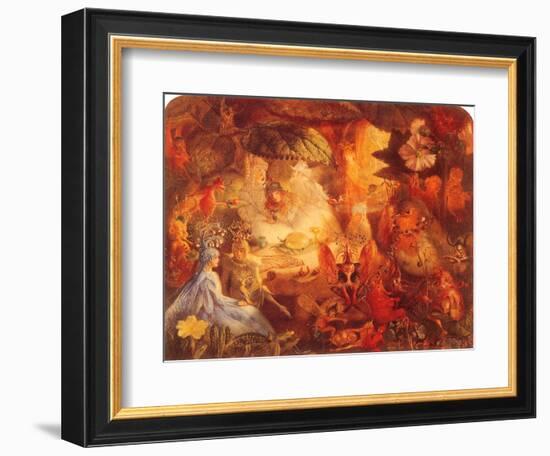 The Captive Robin, 1880-John Anster Fitzgerald-Framed Giclee Print