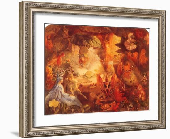 The Captive Robin, 1880-John Anster Fitzgerald-Framed Giclee Print