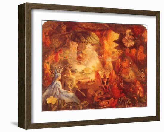 The Captive Robin, 1880-John Anster Fitzgerald-Framed Giclee Print