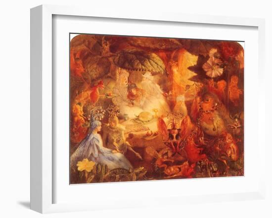 The Captive Robin, 1880-John Anster Fitzgerald-Framed Giclee Print