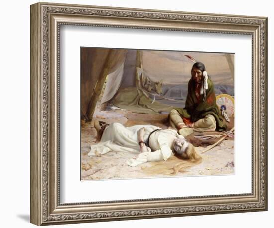 The Captive-Eanger Irving Couse-Framed Giclee Print