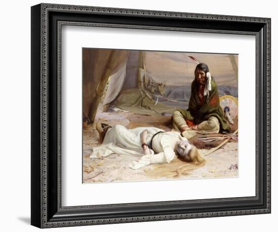 The Captive-Eanger Irving Couse-Framed Giclee Print