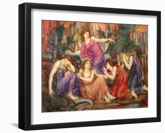 The Captives-Evelyn De Morgan-Framed Giclee Print