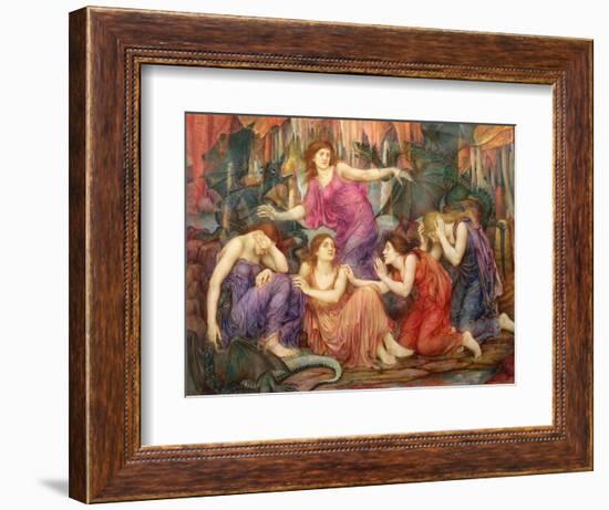 The Captives-Evelyn De Morgan-Framed Giclee Print