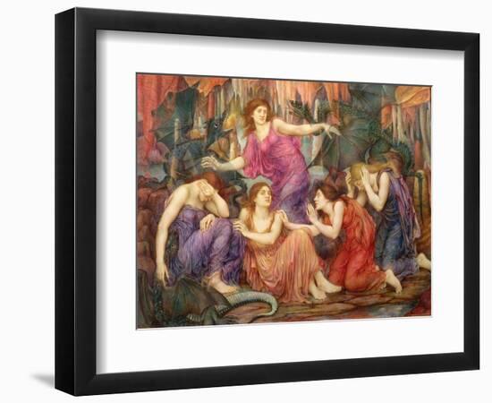 The Captives-Evelyn De Morgan-Framed Giclee Print