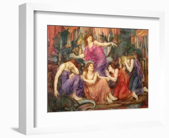 The Captives-Evelyn De Morgan-Framed Giclee Print