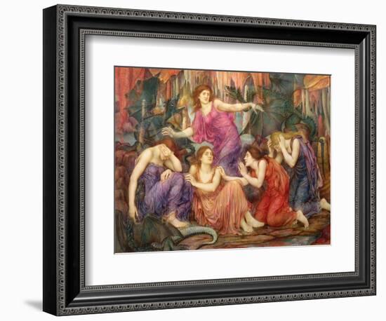 The Captives-Evelyn De Morgan-Framed Giclee Print