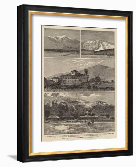 The Capture and Release of Colonel Synge-William Lionel Wyllie-Framed Giclee Print