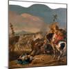 The Capture of Carthage, 1725-29-Giovanni Battista Tiepolo-Mounted Giclee Print