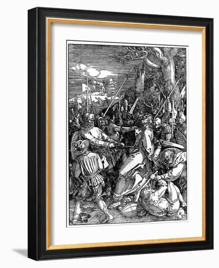 The Capture of Christ, 1510-Albrecht Durer-Framed Giclee Print