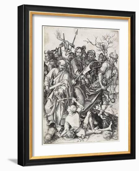 The Capture of Christ, C. 1480-Martin Schongauer-Framed Giclee Print