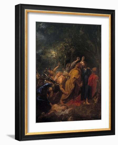 The Capture of Christ-Sir Anthony Van Dyck-Framed Giclee Print