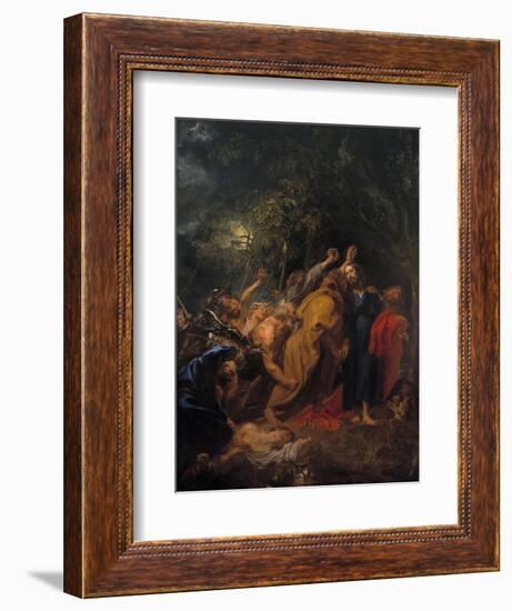 The Capture of Christ-Sir Anthony Van Dyck-Framed Giclee Print