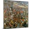 The Capture of Constantinople in 1204-Jacopo Robusti Tintoretto-Mounted Giclee Print