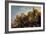 The Capture of Jerusalem by Jacques De Molay in 1299-Claude Jacquand-Framed Giclee Print