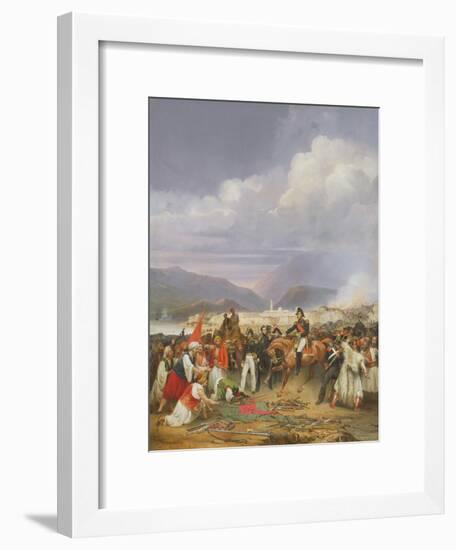 The Capture of Morea Castle, 30th October 1828, 1836-Jean Charles Langlois-Framed Giclee Print