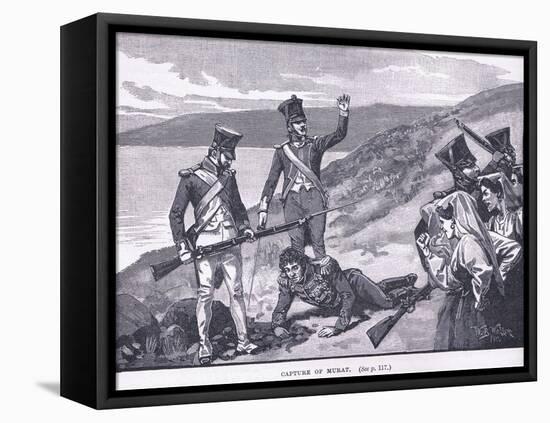 The Capture of Murat Ad 1815-William Barnes Wollen-Framed Premier Image Canvas