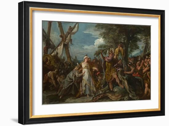 The Capture of the Golden Fleece, 1743-Jean-François de Troy-Framed Giclee Print