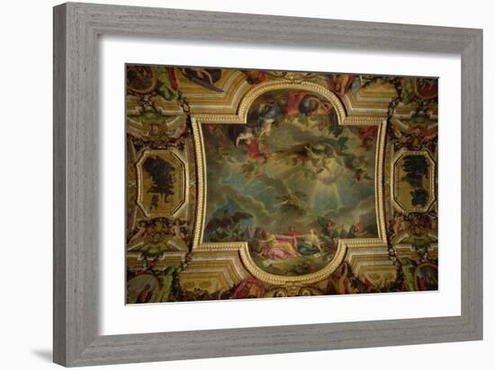 The Capture of the Town and Citadel of Ghent in Six Days in 1678-Charles Le Brun-Framed Giclee Print