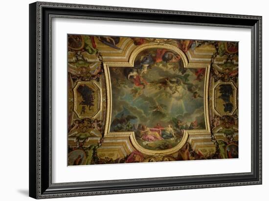 The Capture of the Town and Citadel of Ghent in Six Days in 1678-Charles Le Brun-Framed Giclee Print