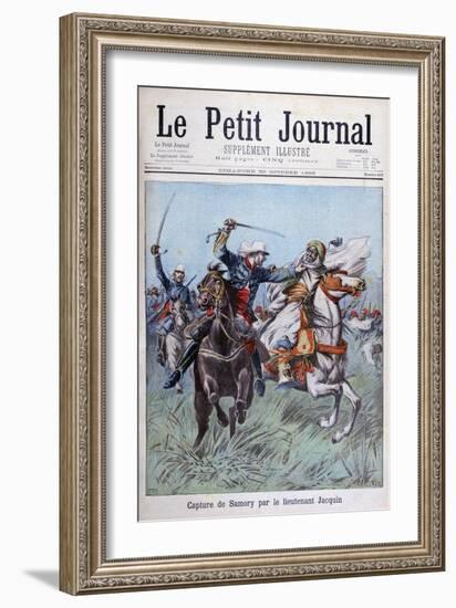 The Capture of Toure Samory by Lieutenant Jacquin Near Guelemou in 1898-Henri Meyer-Framed Giclee Print