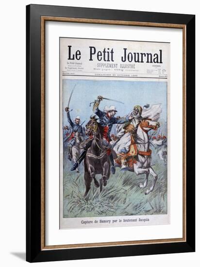 The Capture of Toure Samory by Lieutenant Jacquin Near Guelemou in 1898-Henri Meyer-Framed Giclee Print