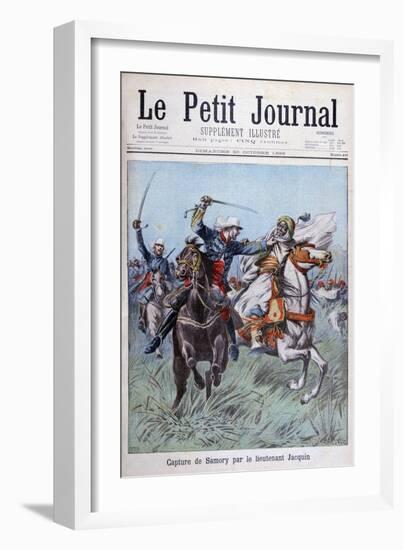 The Capture of Toure Samory by Lieutenant Jacquin Near Guelemou in 1898-Henri Meyer-Framed Giclee Print