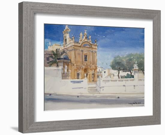 The Capuccini Church, 2012-Lucy Willis-Framed Giclee Print