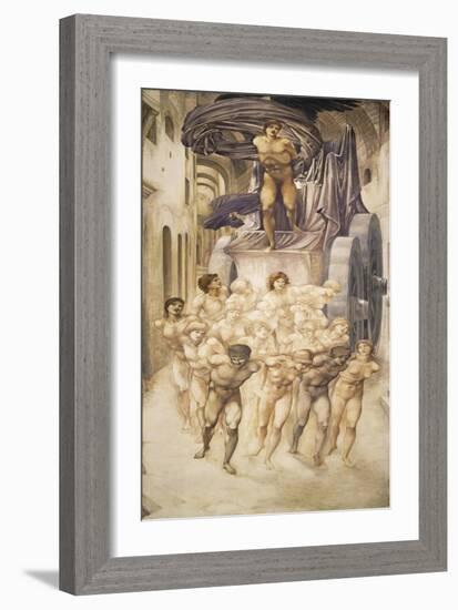 The Car of Love-Edward Burne-Jones-Framed Giclee Print