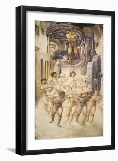 The Car of Love-Edward Burne-Jones-Framed Giclee Print