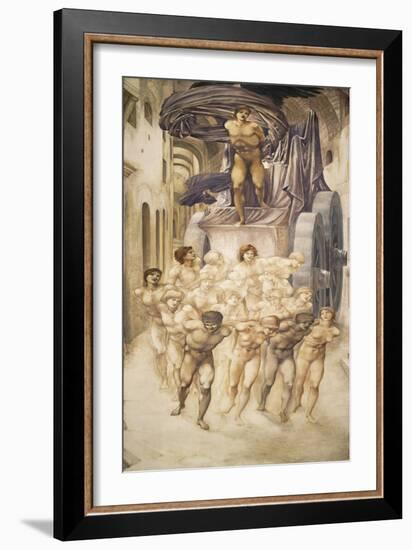 The Car of Love-Edward Burne-Jones-Framed Giclee Print