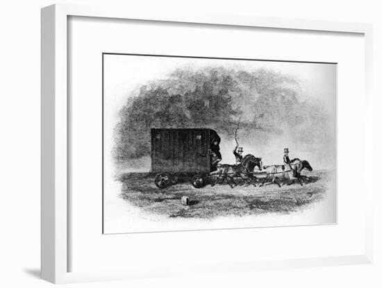 'The Caravan', 19th century, (1911)-Unknown-Framed Giclee Print