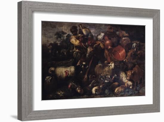 The Caravan-Giovanni Benedetto Castiglione-Framed Giclee Print