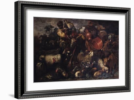 The Caravan-Giovanni Benedetto Castiglione-Framed Giclee Print