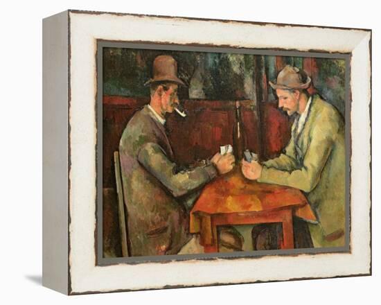 The Card Players, 1893-96-Paul C?zanne-Framed Premier Image Canvas