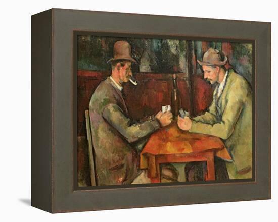 The Card Players, 1893-96-Paul C?zanne-Framed Premier Image Canvas