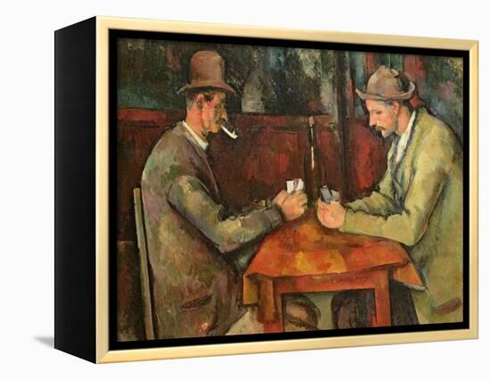 The Card Players, 1893-96-Paul C?zanne-Framed Premier Image Canvas