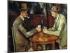 The Card Players, about 1890/95-Paul Cézanne-Mounted Giclee Print