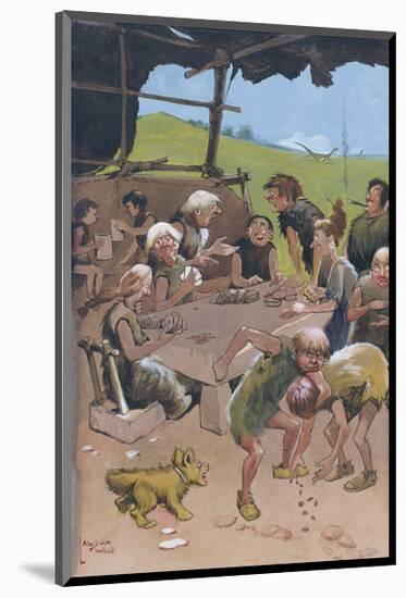 The Card Players-Lawson Wood-Mounted Premium Giclee Print